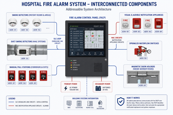 Fire Safety Requirements for Healthcare Facilities: Hospital Fire Alarm Systems