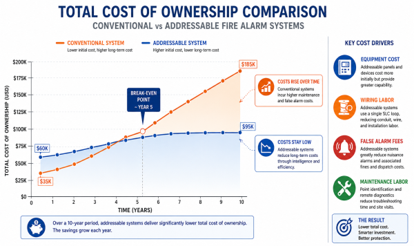 Conventional vs Addressable Fire Alarm Systems: Which is Right for Your Building?