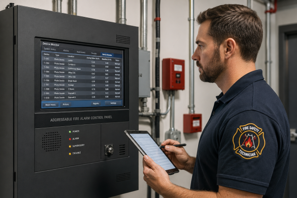 Understanding Addressable Smoke Detector Sensitivity Settings and Drift Compensation