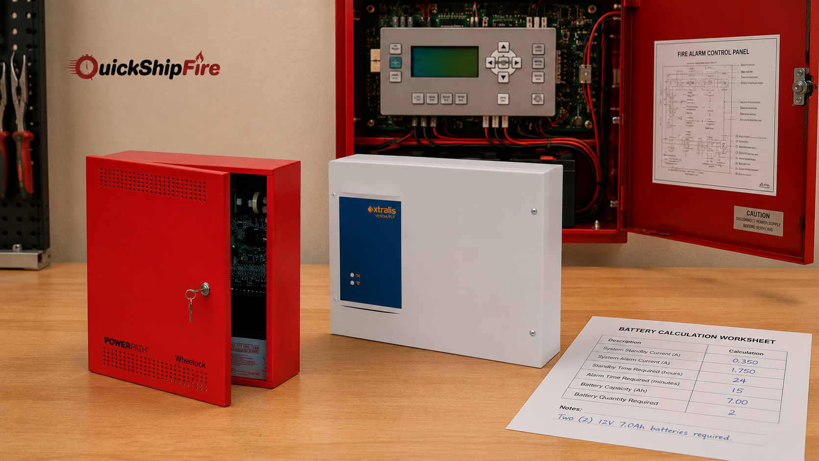 Fire Alarm System Battery Calculations: Sizing Standby Power Correctly