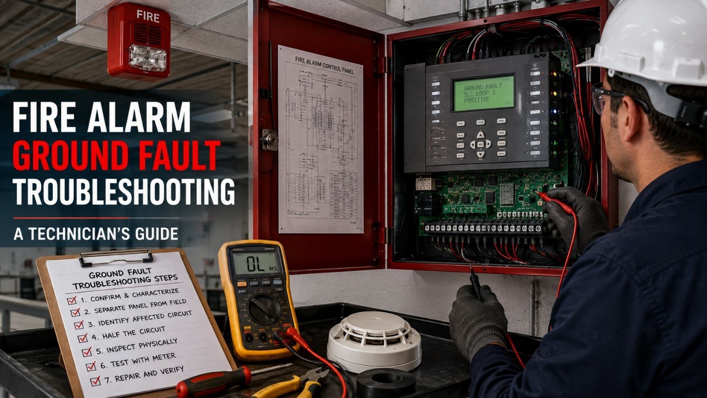 Fire Alarm Ground Fault Troubleshooting: A Technician’s Guide