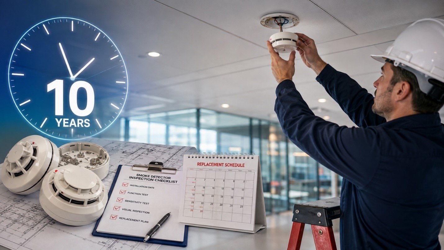 The 10-Year Smoke Detector Rule: When Commercial Detectors Must Be Replaced