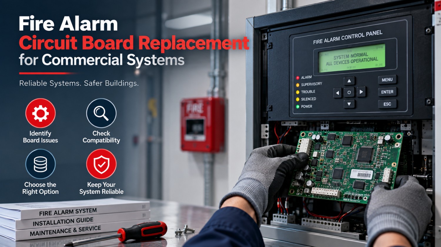 Best Fire Alarm Circuit Board Replacement for Commercial Systems