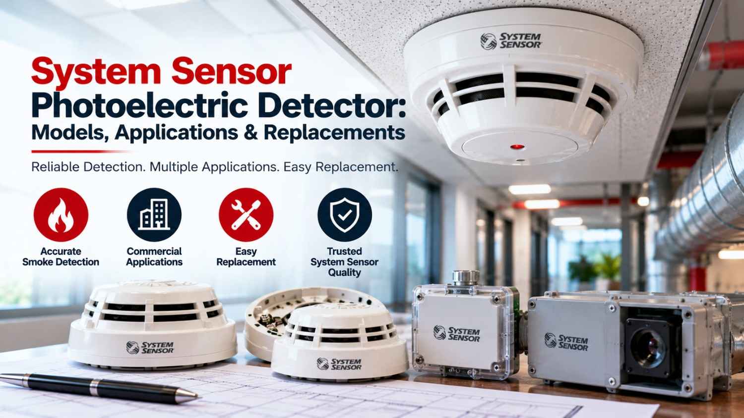 System Sensor Photoelectric Detector: Models, Applications & Replacements