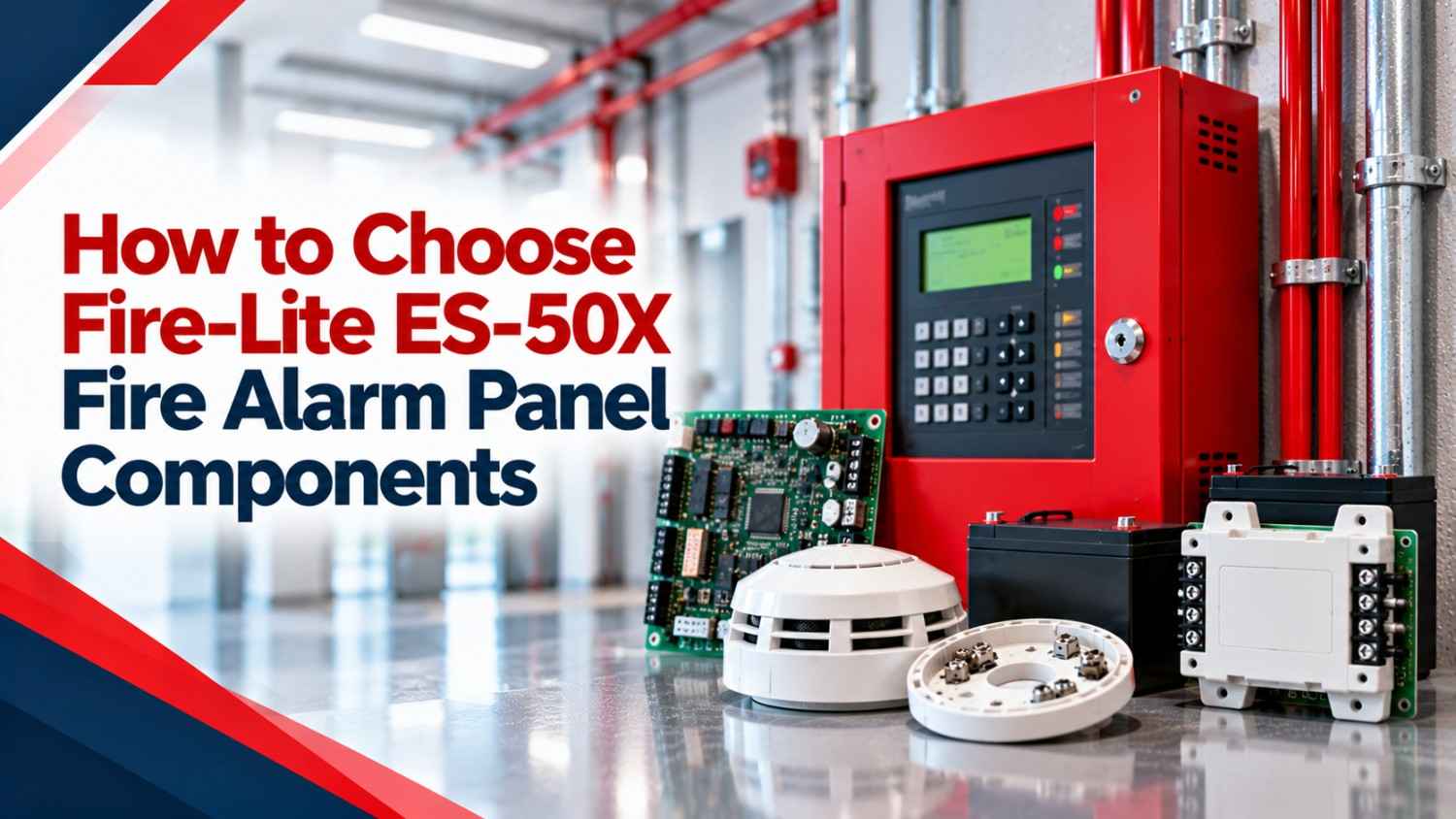 How to Choose Fire-Lite ES-50X Fire Alarm Panel Components