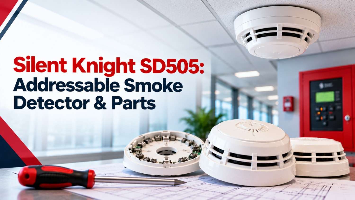 Silent Knight SD505: Addressable Smoke Detector &amp; Parts