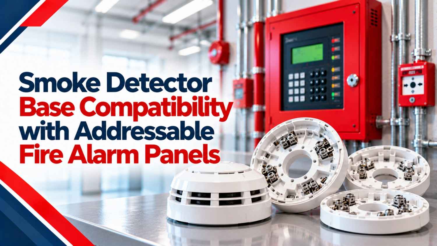 Smoke Detector Base Compatibility with Addressable Fire Alarm Panels